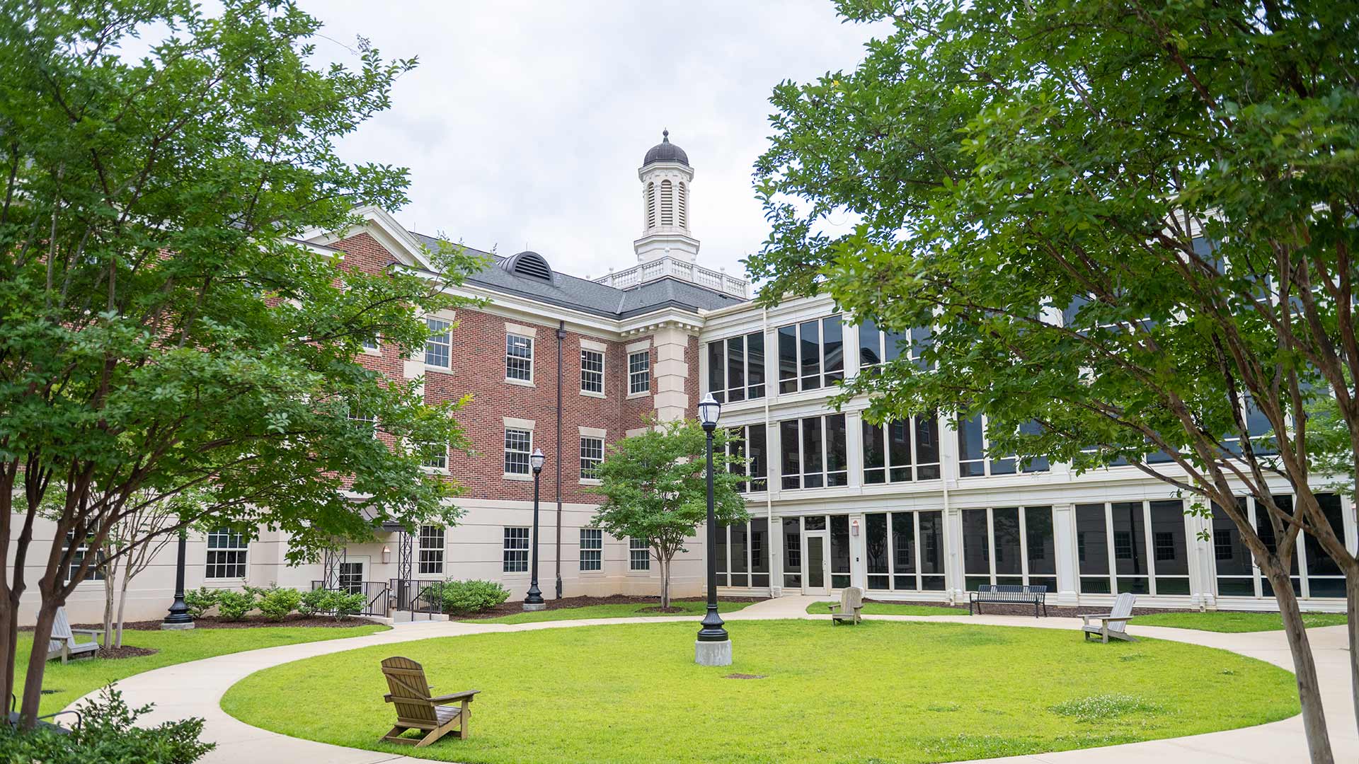 University Hall Courtyard